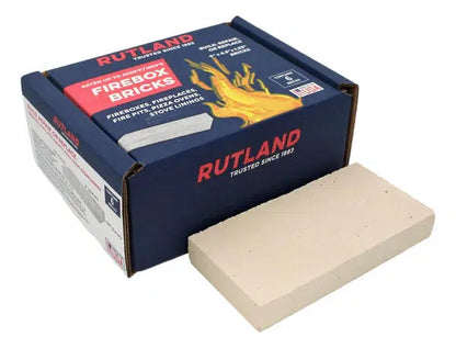 Rutland 24 lbs Ivory Firebox Bricks (9" x 4-1/2" x 1-1/4")