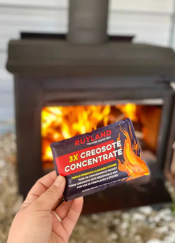 Rutland 50g Creosote Concentrate - Triple Power Creosote Remover (20 pack)