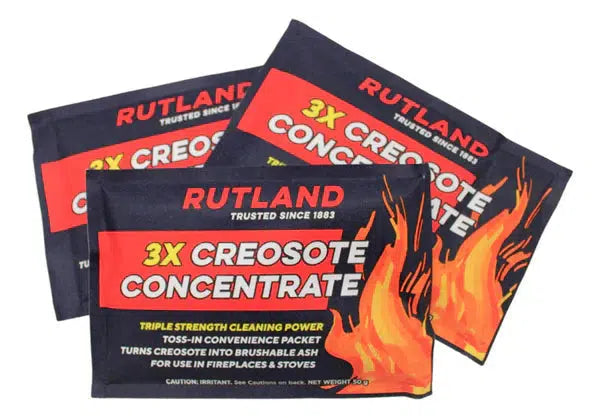 Rutland 50g Creosote Concentrate - Triple Power Creosote Remover (5 pack)
