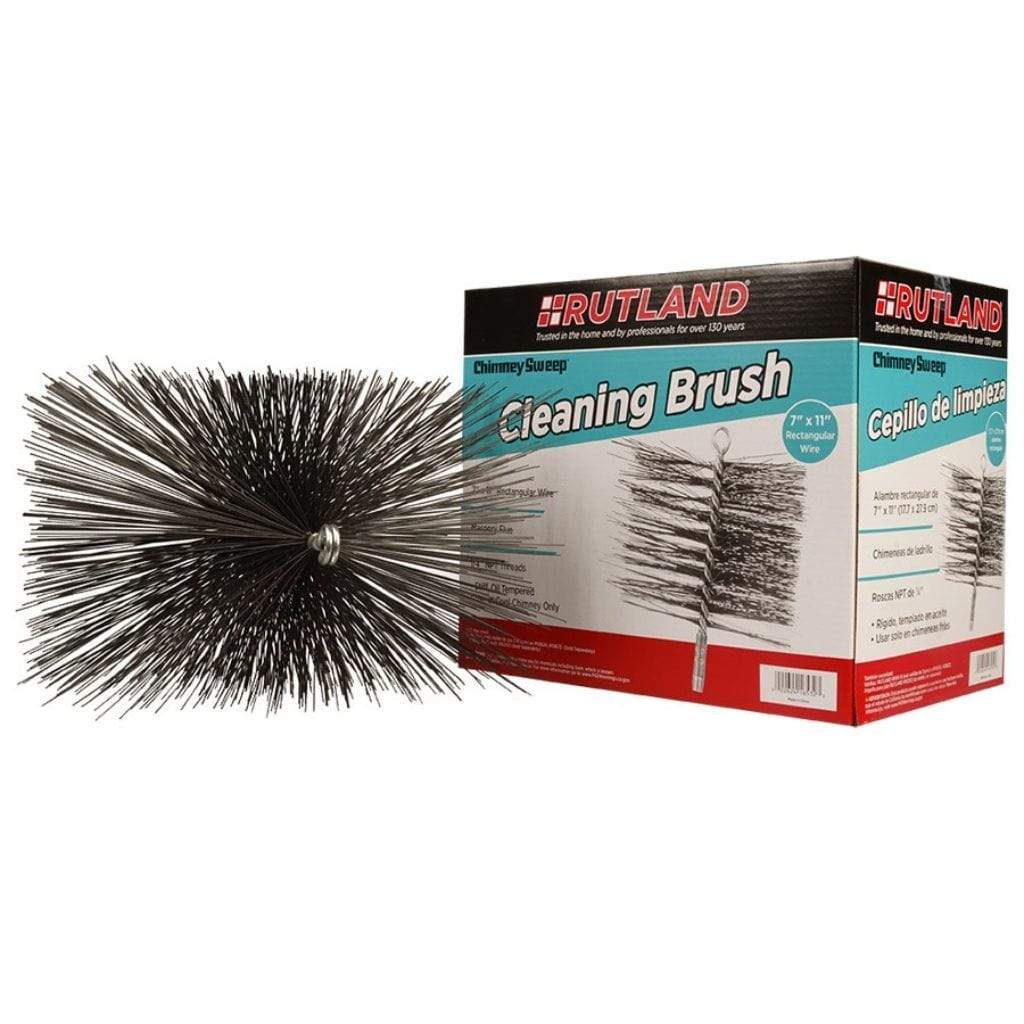 Rutland Chimney Sweep® Rectangular Wire Cleaning Brush