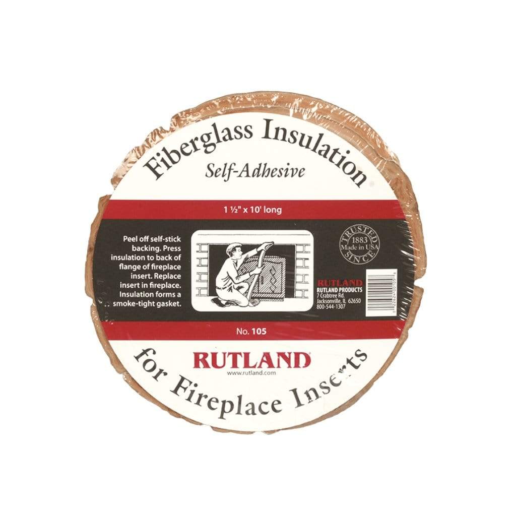 Rutland Fiberglass Fireplace Insert Insulation