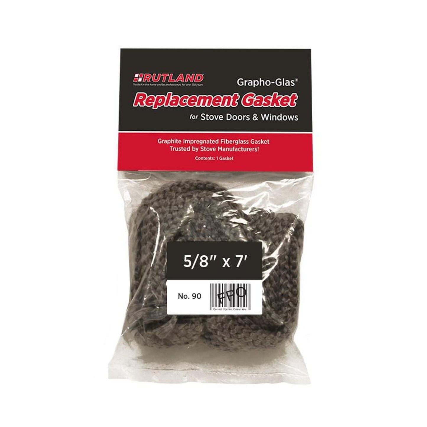 Rutland Grapho-Glas® Replacement Stove Gasket