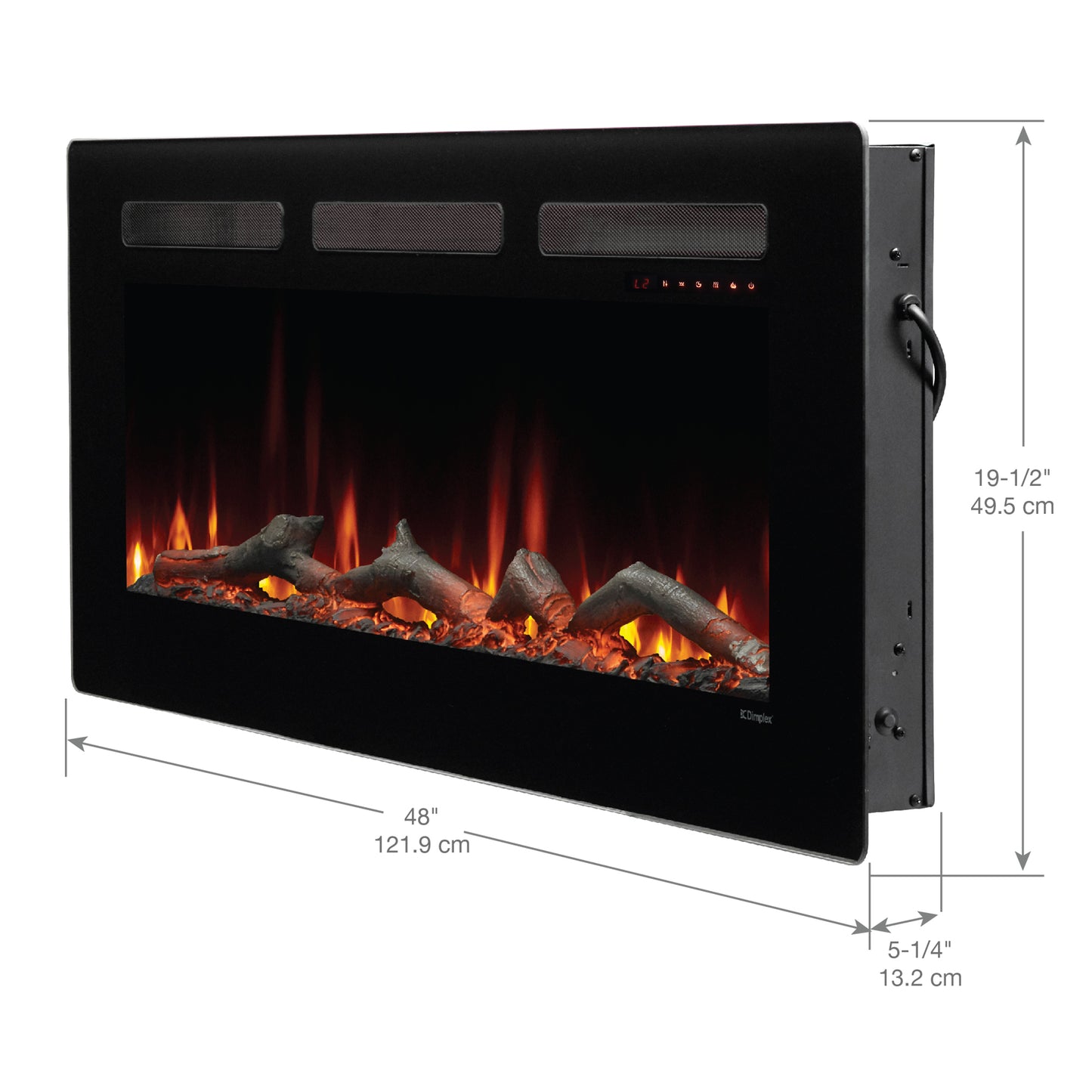 Dimplex Sierra 48" Wall-Mounted / Tabletop Linear Electric Fireplace