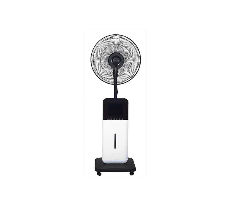 SUNHEAT CoolZone CZ500 51" White Ultrasonic Dry Mist Fan With Bluetooth, Speaker, USB Port and Remote Control