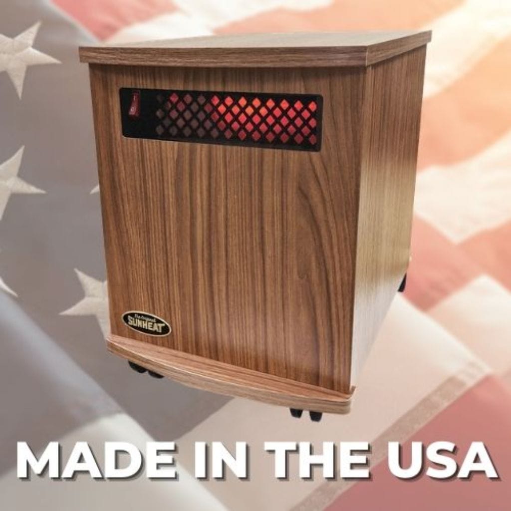 SUNHEAT USA1500-M 13" Electric Portable Infrared Heater
