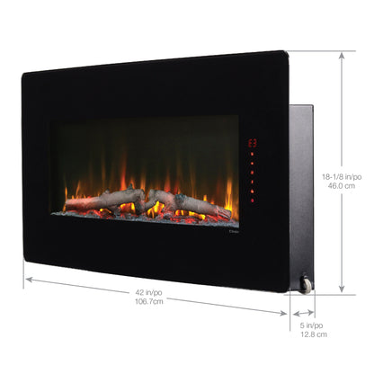 Dimplex Winslow 42" Wall-Mounted / Tabletop Linear Electric Fireplace