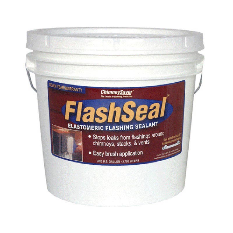 Saver Systems Flashseal 1 Gallon Black 300049 Elastomeric Flashing Sealant