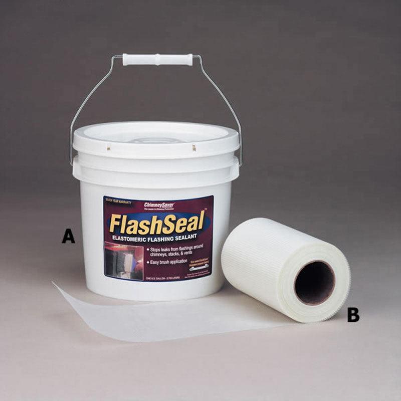 Saver Systems Flashseal 1 Gallon Brown 300050 Elastomeric Flashing Sealant