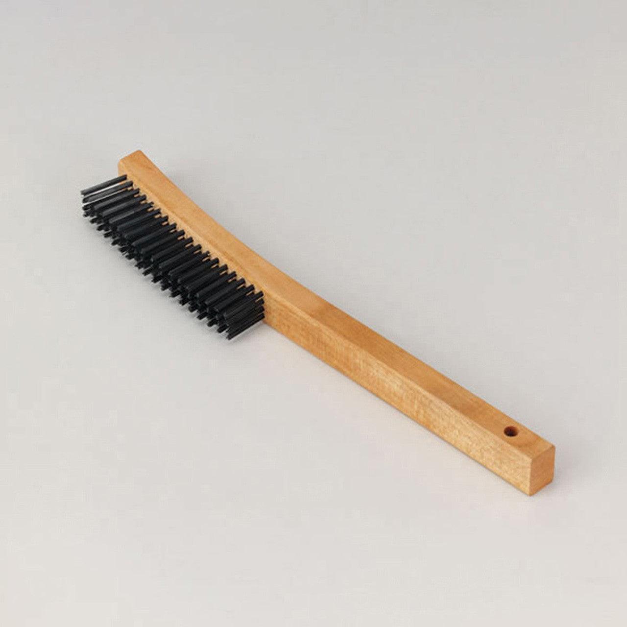 Schaefer Brush Curved-Handle Wire Brush