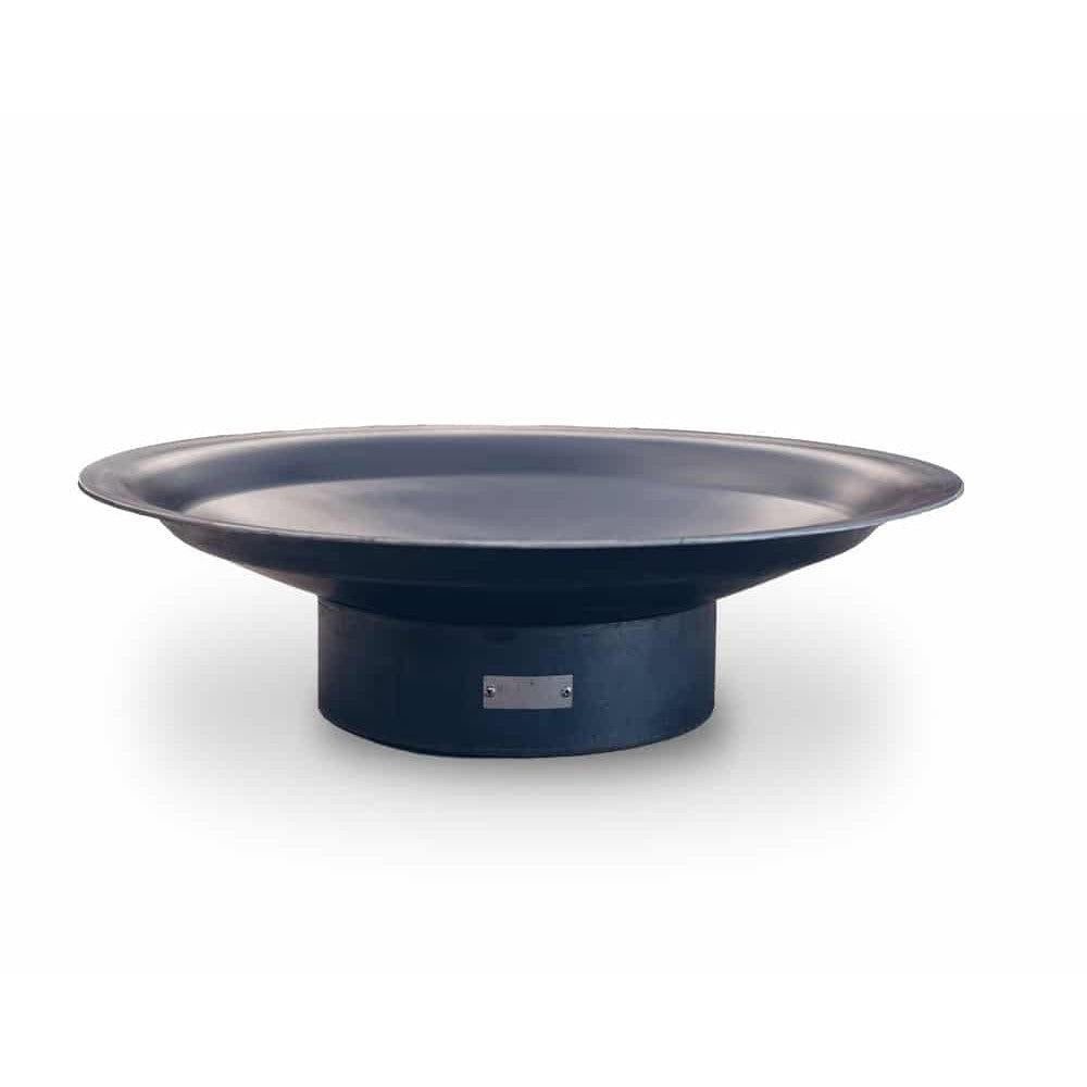 Seasons FLARE 42" Natural Rust Patina Wood Steel Fire Pit