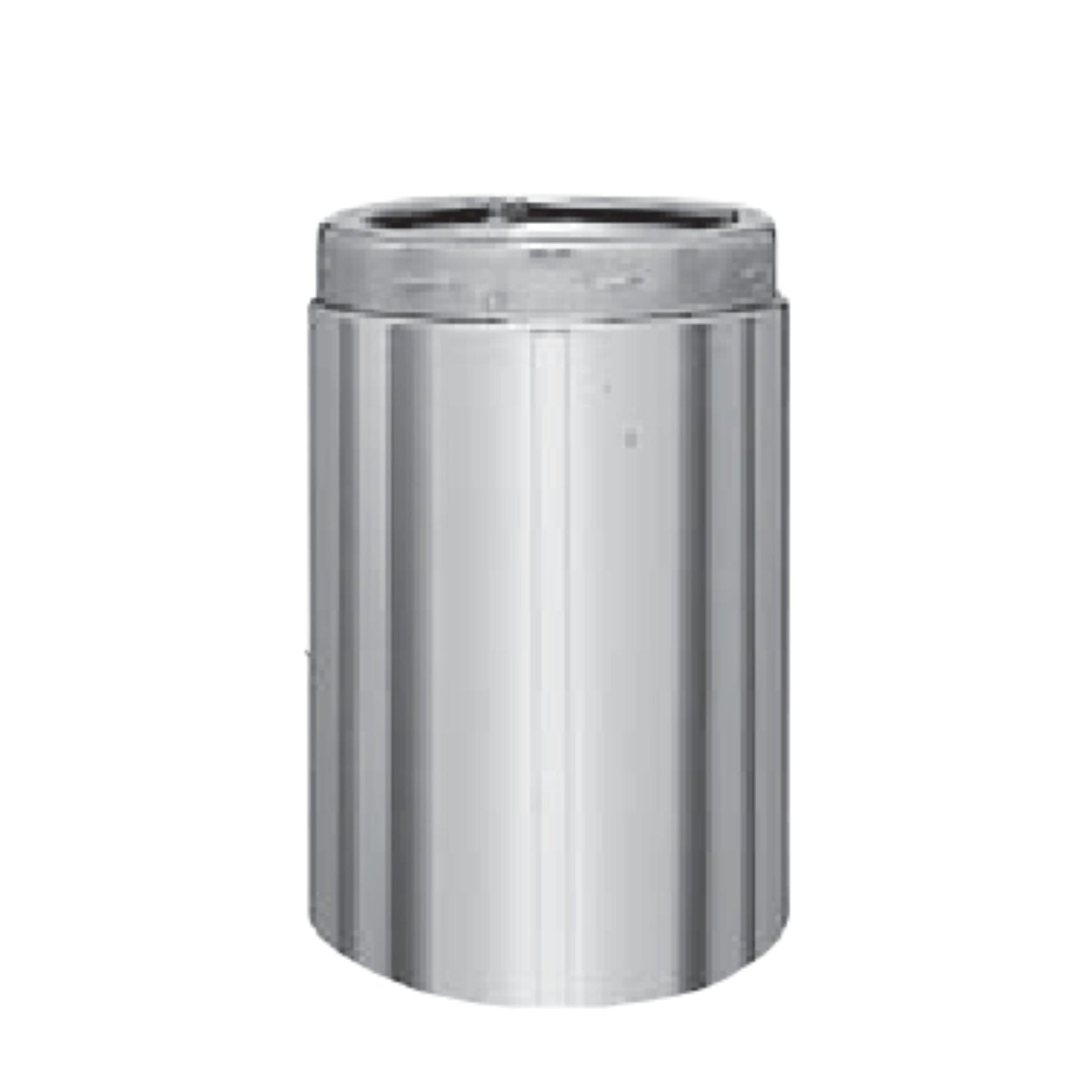 Security Chimneys Secure Temp ASHT 6" Adjustable Aluminum Zinc Coated Steel Pipe Length