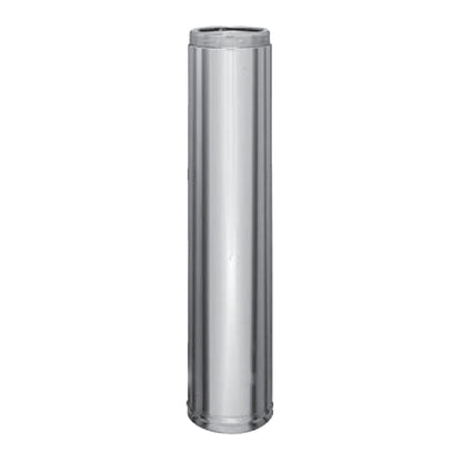 Security Chimneys Secure Temp ASHT 7" x 12" Aluminum Zinc Coated Steel Pipe Length