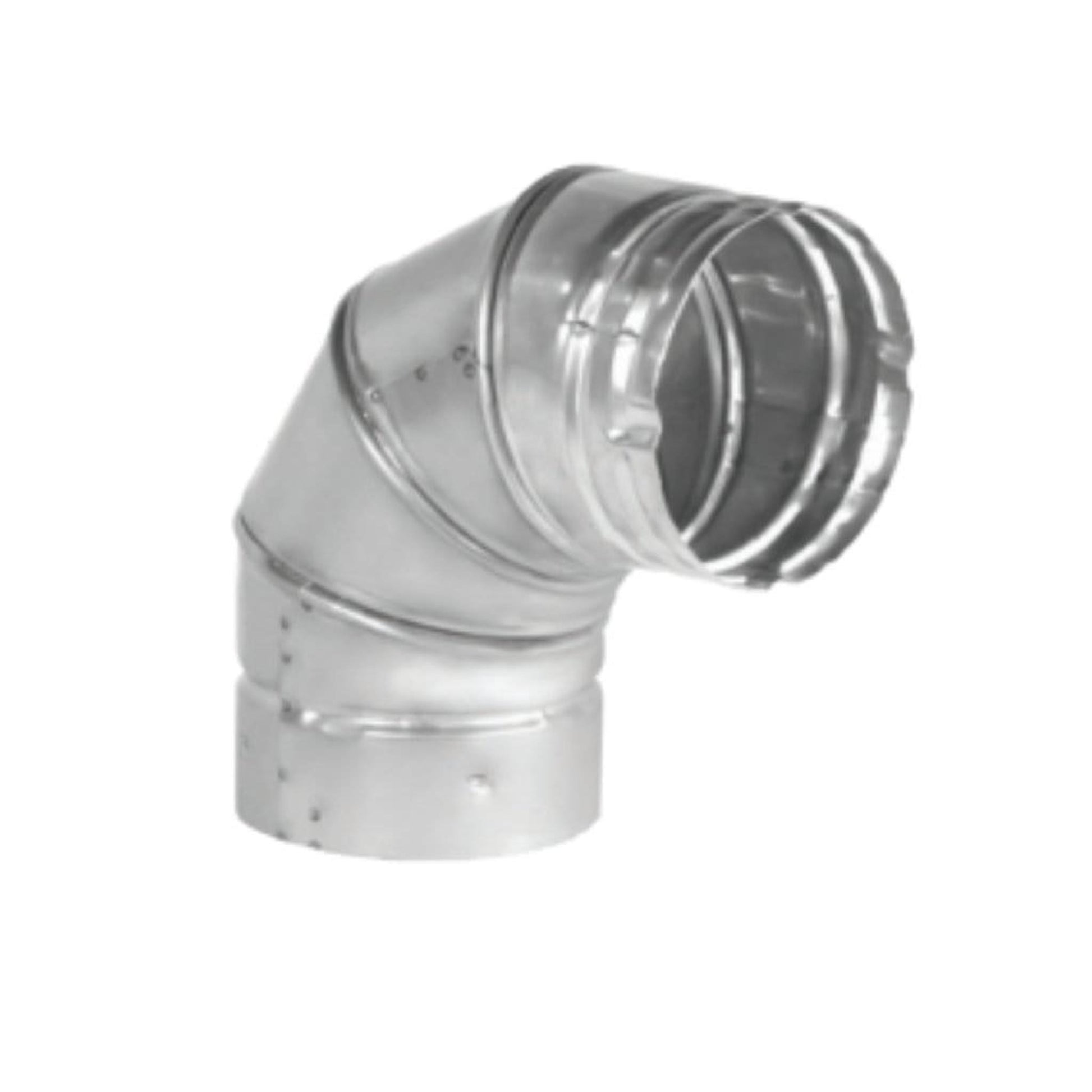 Security Chimneys Tubinox 8LE90 Stainless Steel 90-Degree Elbow