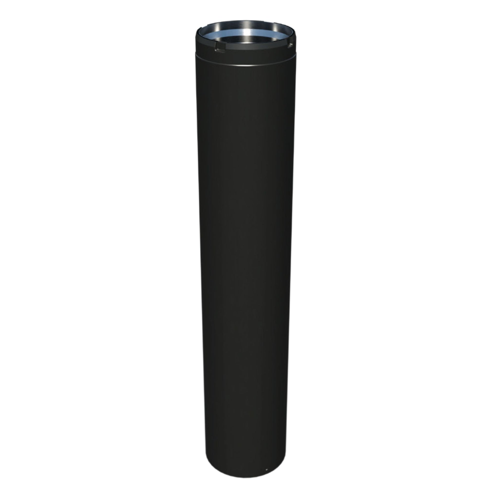 Security Chimneys Ultimate Stove 7" x 12" Black Pipe Length