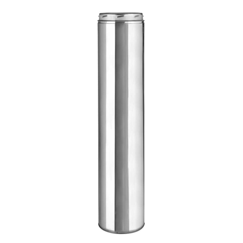 Selkirk 12" to 36" Stainless Steel Inner and Galvanized Outer Pipe Length (Ultra Temp)