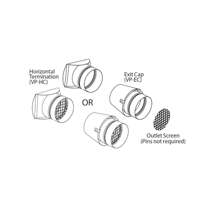 Selkirk 4" Outlet Screen (Pellet Vent - VP - Type L)