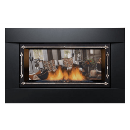 Sierra Flame by Amantii 36" Palisade See-Through Direct Vent Linear Fireplace