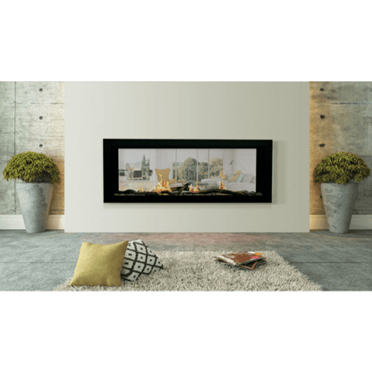 Sierra Flame by Amantii 48" Emerson See-Through Slim Linear Gas Fireplace