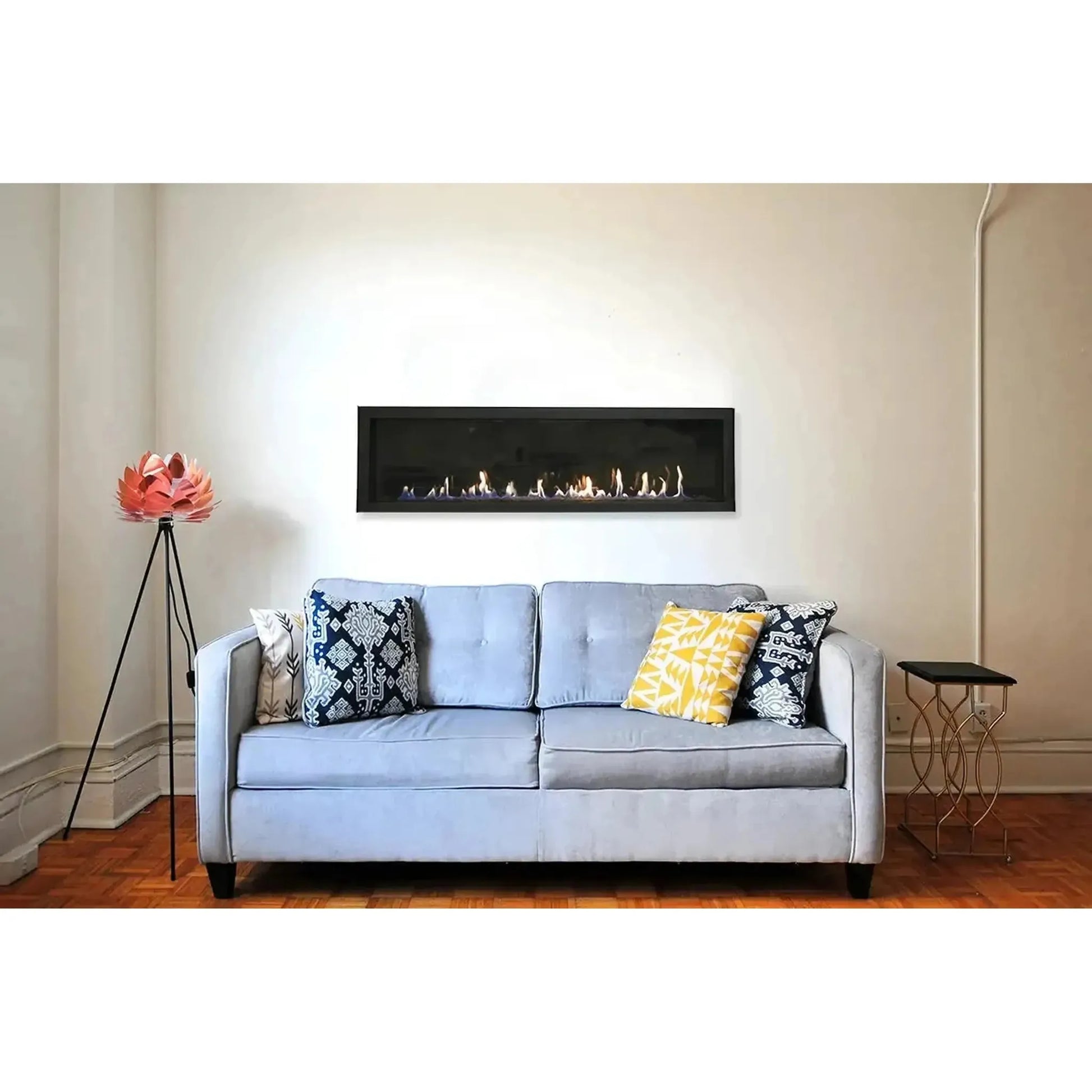 Sierra Flame by Amantii Austin 65" Direct Vent Linear Propane Gas Fireplace