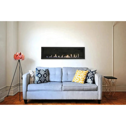 Sierra Flame by Amantii Austin 65" Direct Vent Linear Propane Gas Fireplace