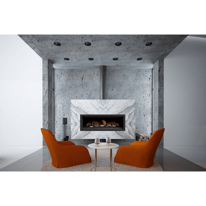 Sierra Flame by Amantii Austin 65" Direct Vent Linear Propane Gas Fireplace