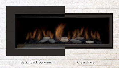Sierra Flame by Amantii Austin 65" Direct Vent Linear Natural Gas Fireplace