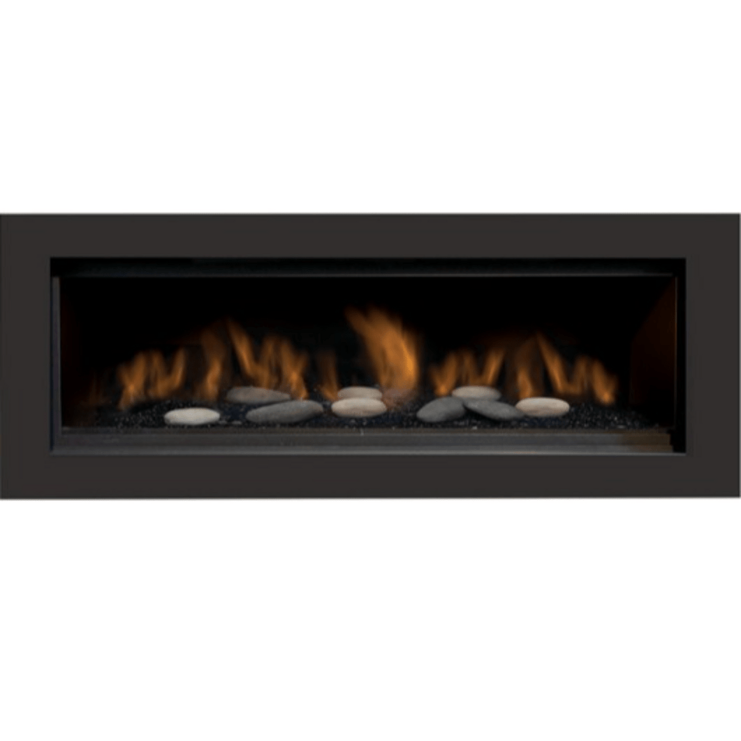 Sierra Flame by Amantii Basic Trim & Safety Barrier for Austin Fireplace