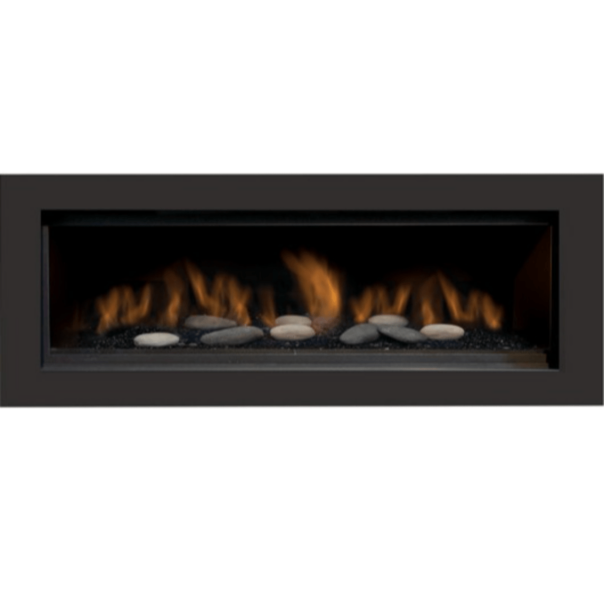 Sierra Flame by Amantii Basic Trim & Safety Barrier for Austin Fireplace