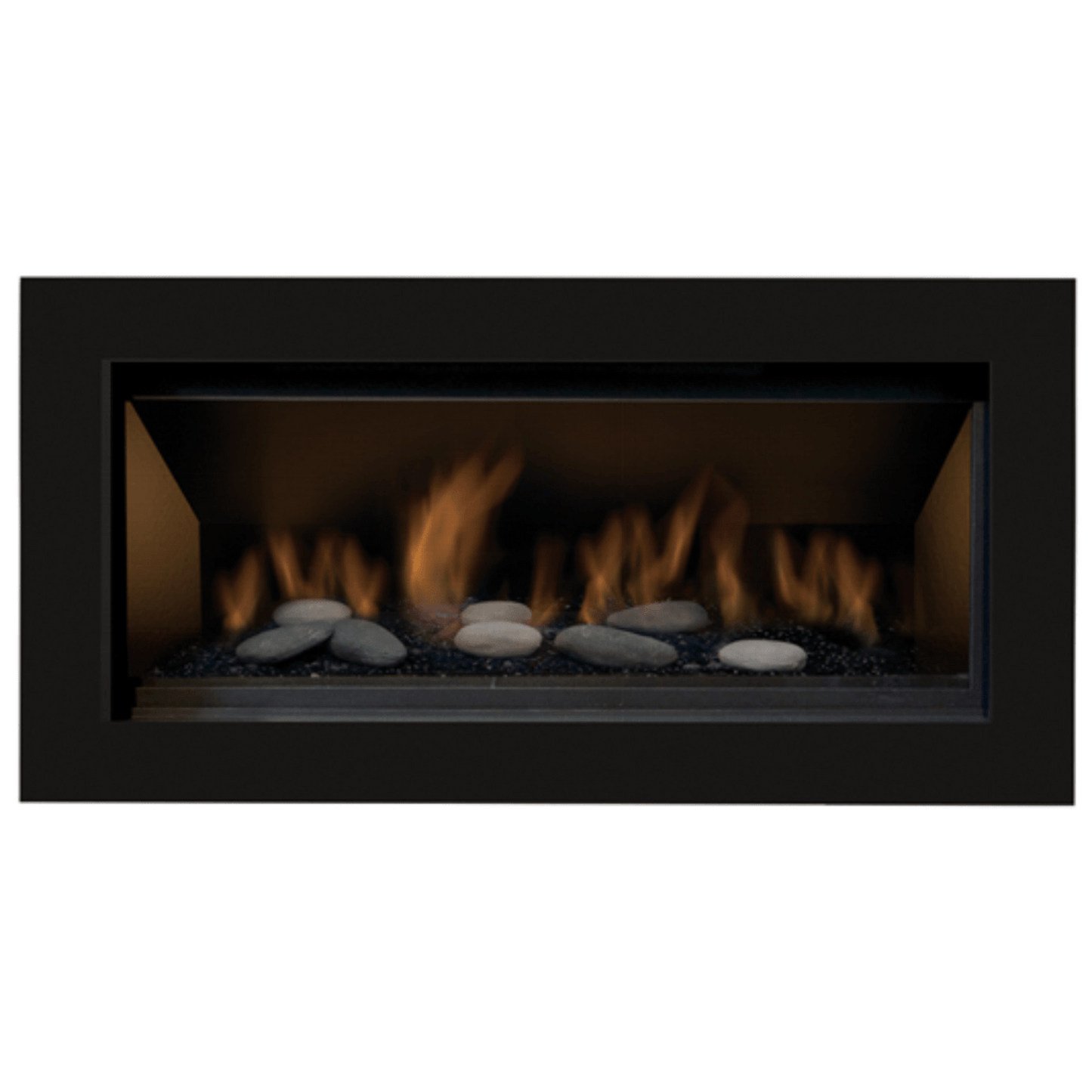 Sierra Flame by Amantii Basic Trim & Safety Barrier for Bennett Fireplace