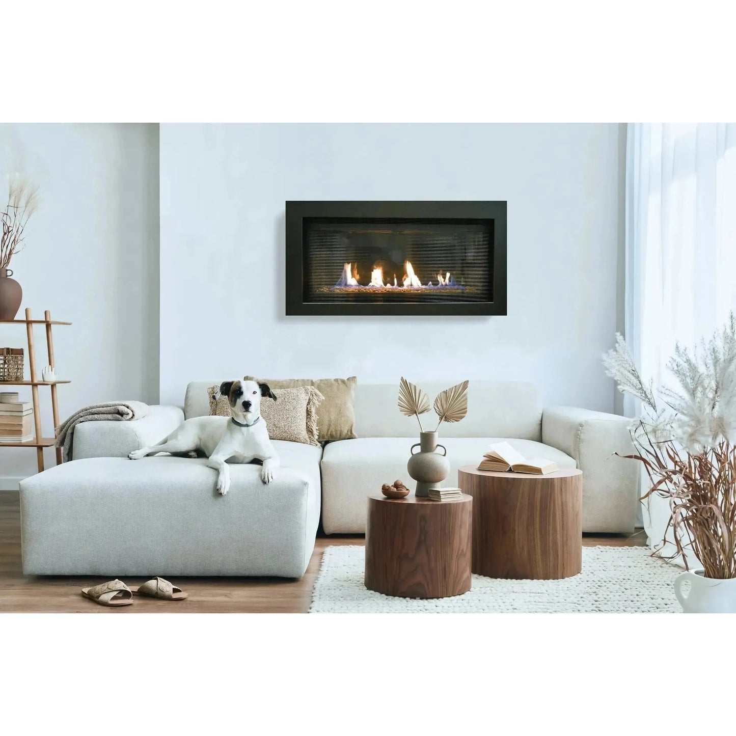 Sierra Flame by Amantii Bennett 45" Direct Vent Linear Propane Gas Fireplace