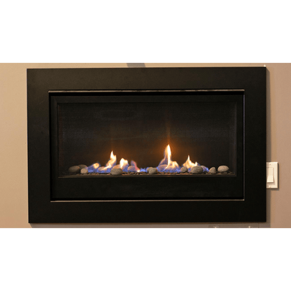Sierra Flame by Amantii Boston 36" Linear Direct Vent Natural Gas Fireplace