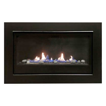 Sierra Flame by Amantii Boston 36" Linear Direct Vent Natural Gas Fireplace