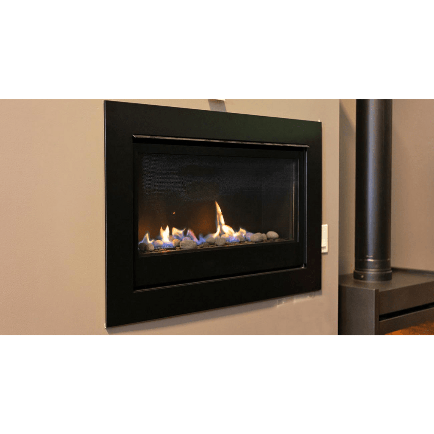 Sierra Flame by Amantii Boston 36" Linear Direct Vent Natural Gas Fireplace