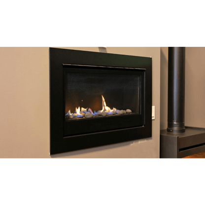 Sierra Flame by Amantii Boston 36" Linear Direct Vent Natural Gas Fireplace
