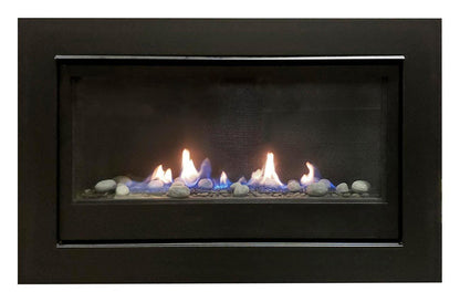 Sierra Flame by Amantii Boston 36" Linear Direct Vent Natural Gas Fireplace