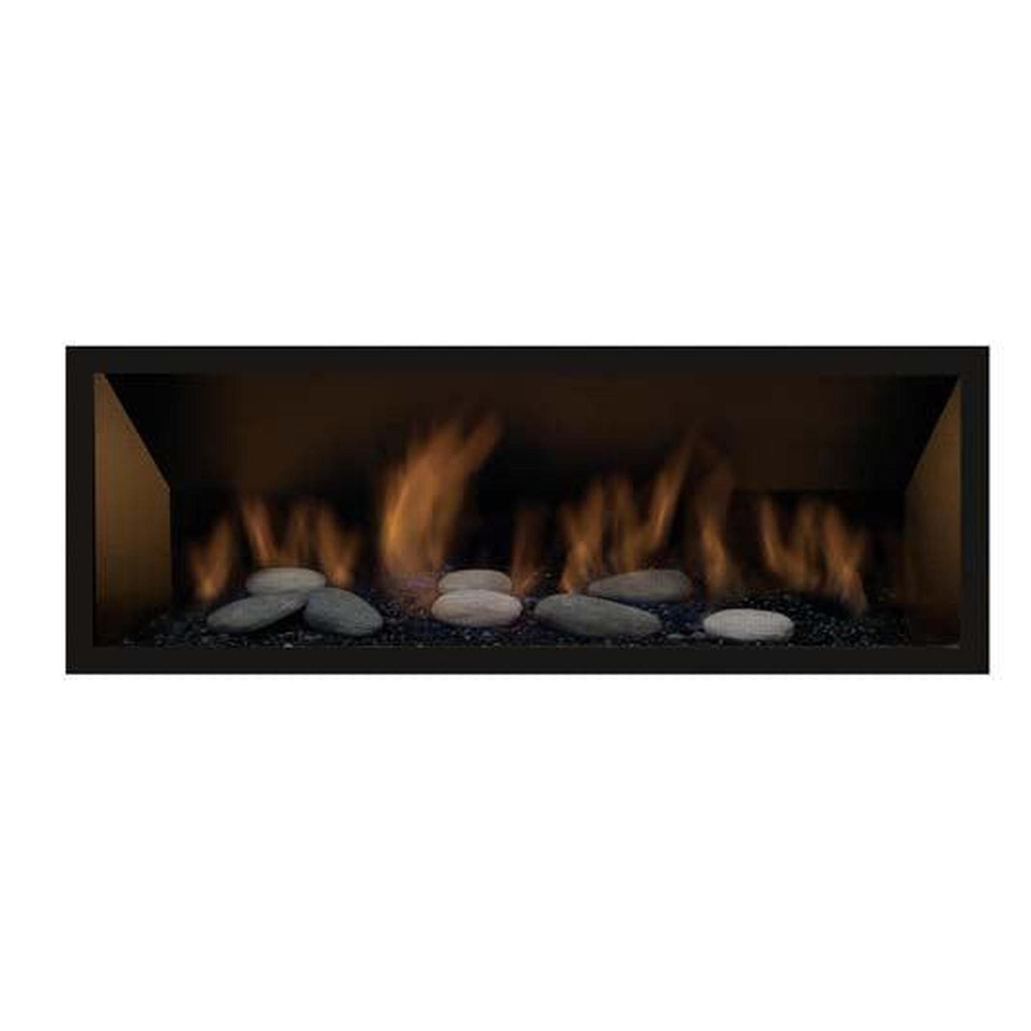 Sierra Flame by Amantii Lamego 45" Direct-Vent Zero Clearance Contemporary Electronic Ignition Propane Gas Fireplace
