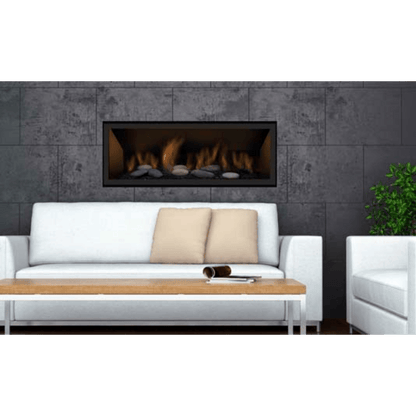 Sierra Flame by Amantii Lamego 45" Direct-Vent Zero Clearance Contemporary Electronic Ignition Propane Gas Fireplace