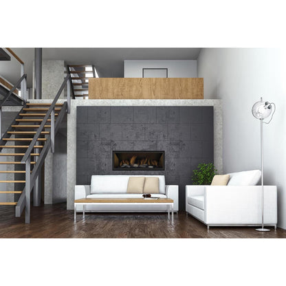 Sierra Flame by Amantii Lamego 45" Direct-Vent Zero Clearance Contemporary Electronic Ignition Propane Gas Fireplace