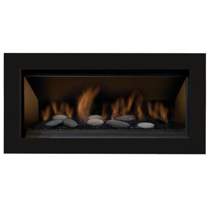 Sierra Flame by Amantii Lamego 45" Direct-Vent Zero Clearance Contemporary Electronic Ignition Propane Gas Fireplace