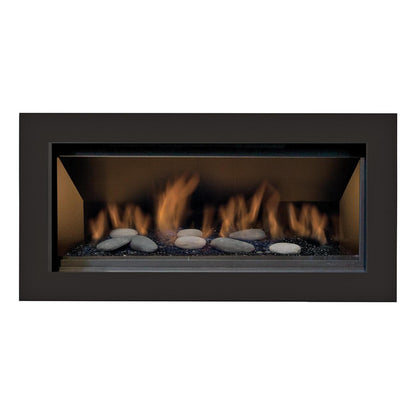 Sierra Flame by Amantii Lamego 45" Direct-Vent Zero Clearance Contemporary Electronic Ignition Propane Gas Fireplace