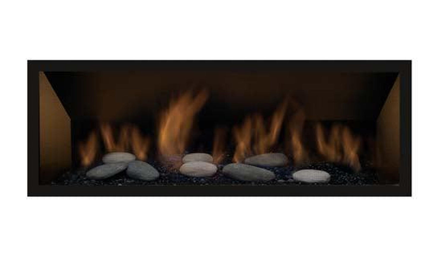 Sierra Flame by Amantii Lamego 45" Zero Clearance Contemporary Electronic Ignition Propane Gas Fireplace
