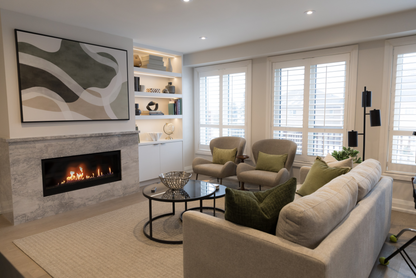 Sierra Flame by Amantii Lamego 45" Zero Clearance Contemporary Electronic Ignition Propane Gas Fireplace