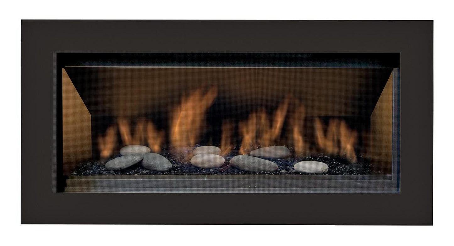 Sierra Flame by Amantii Lamego 45" Zero Clearance Contemporary Electronic Ignition Propane Gas Fireplace