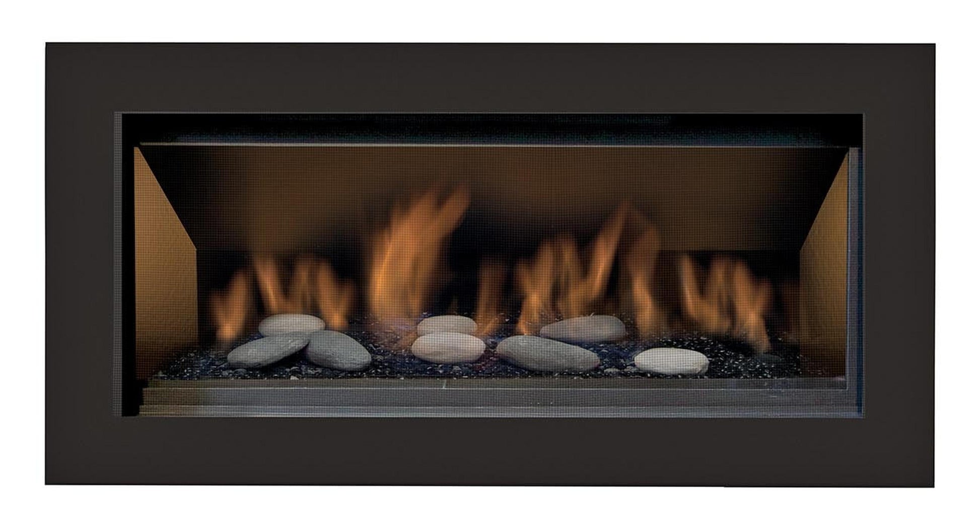 Sierra Flame by Amantii Lamego 45" Zero Clearance Contemporary Electronic Ignition Propane Gas Fireplace