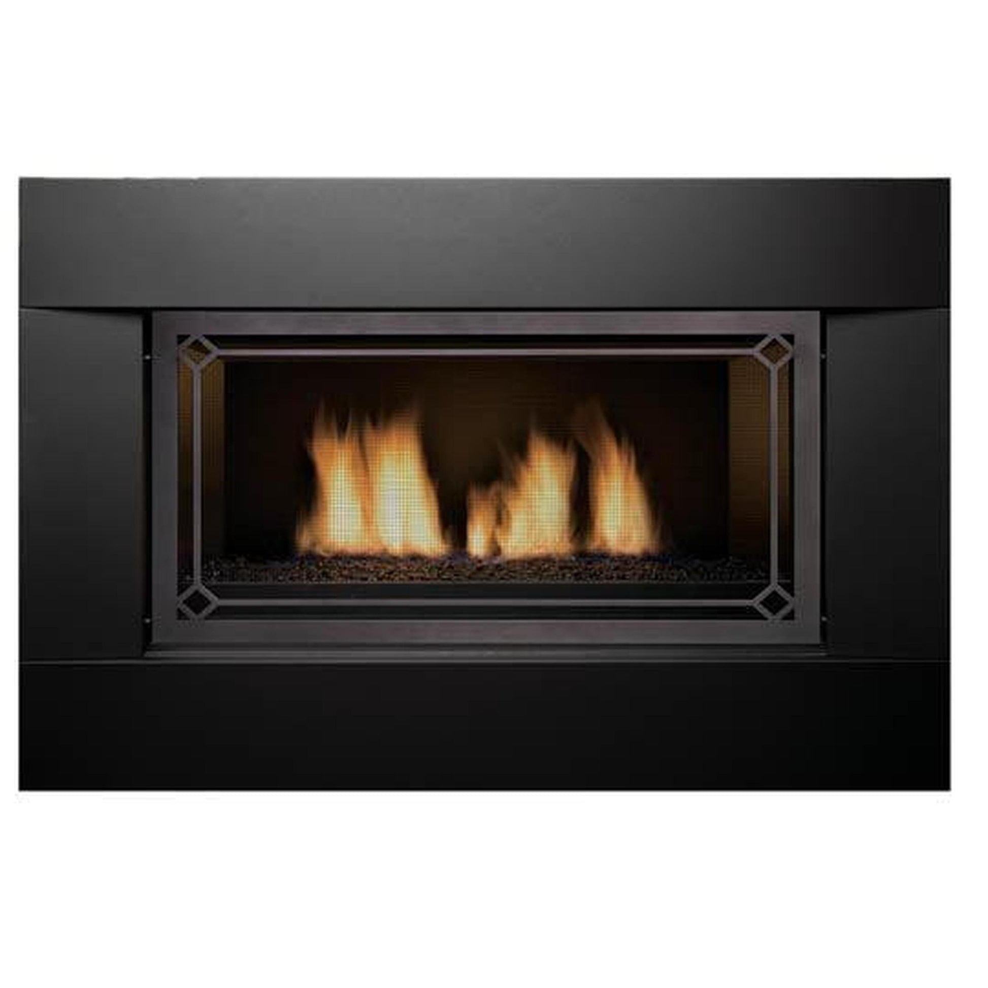 Sierra Flame by Amantii Newcomb Deluxe 36" Direct Vent Linear Propane Gas Fireplace