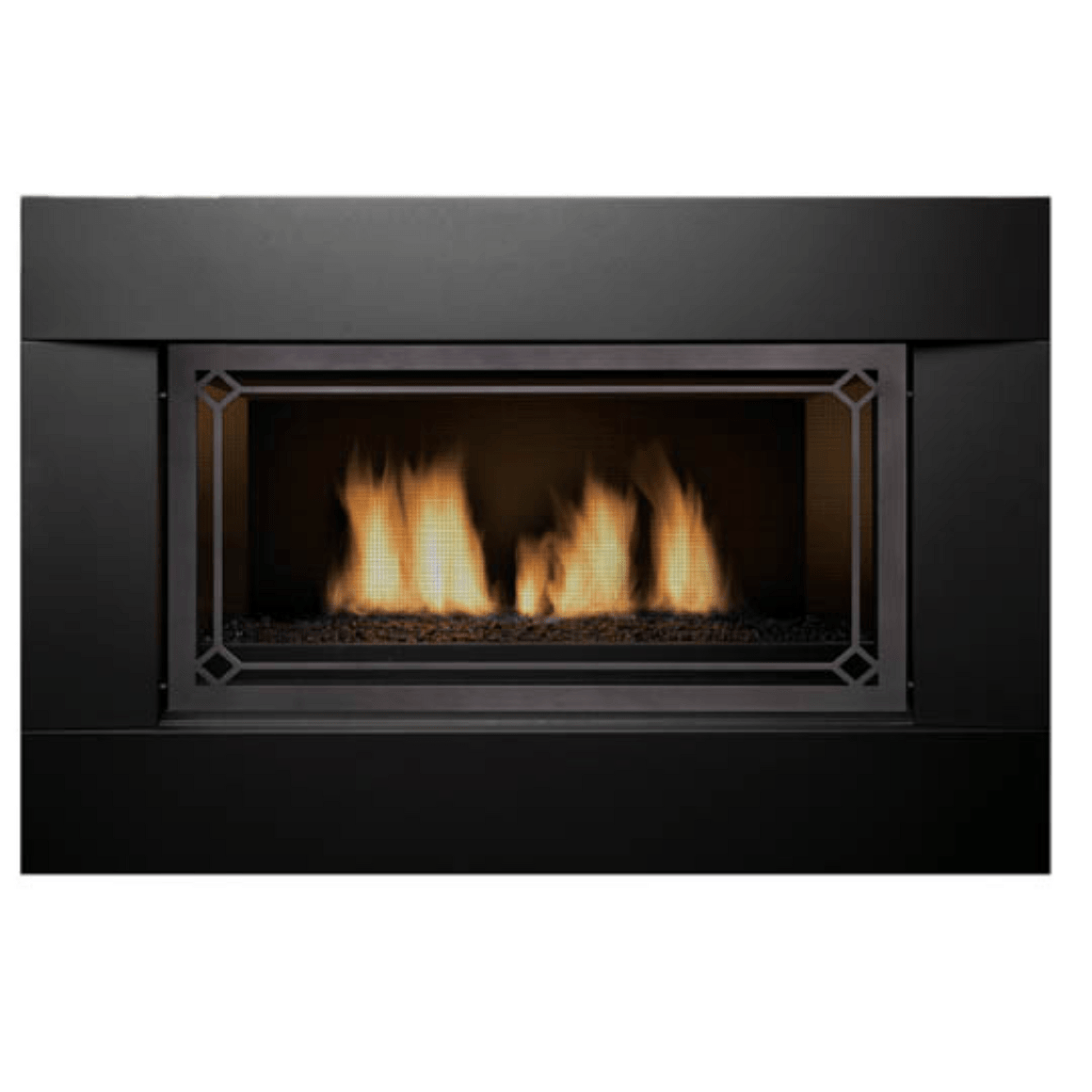 Sierra Flame by Amantii Newcomb Deluxe 36" Direct Vent Linear Propane Gas Fireplace