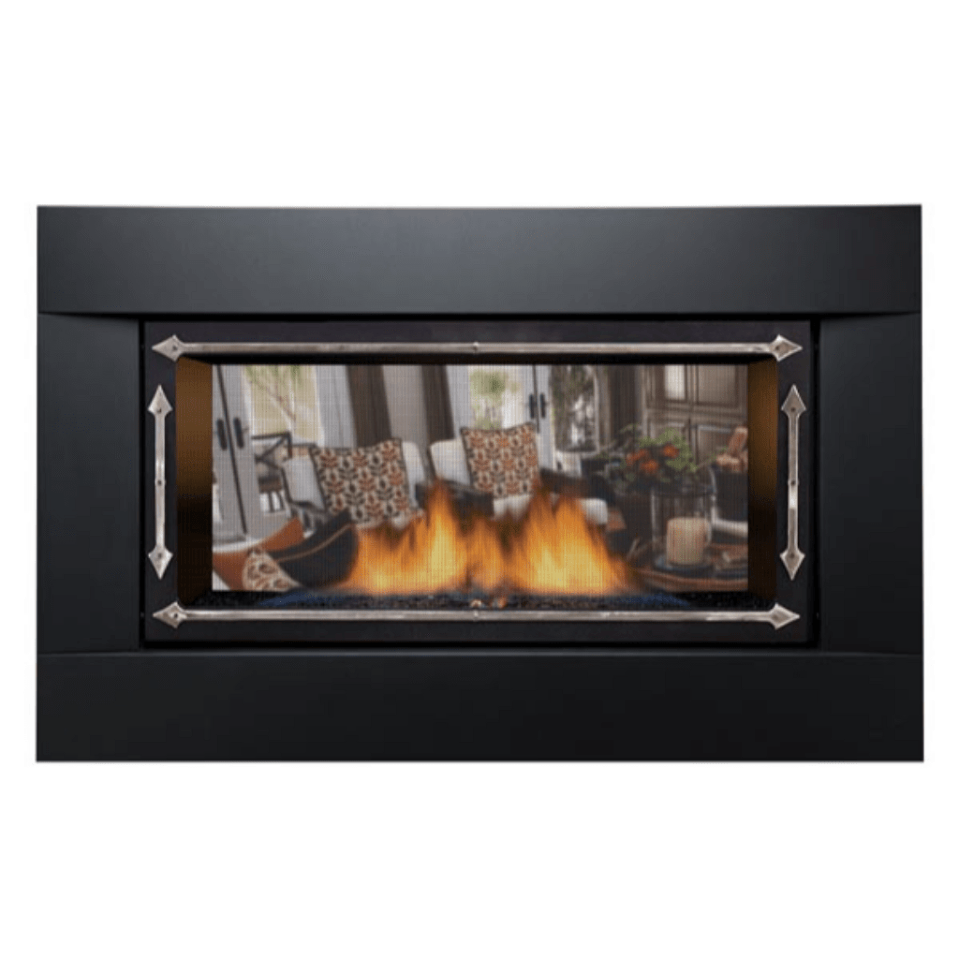 Sierra Flame by Amantii Palisade 36" See-Through Direct Vent Linear Propane Gas Fireplace
