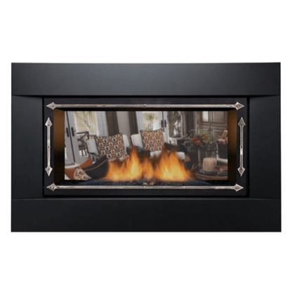 Sierra Flame by Amantii Palisade 36" See-Through Direct Vent Linear Propane Gas Fireplace