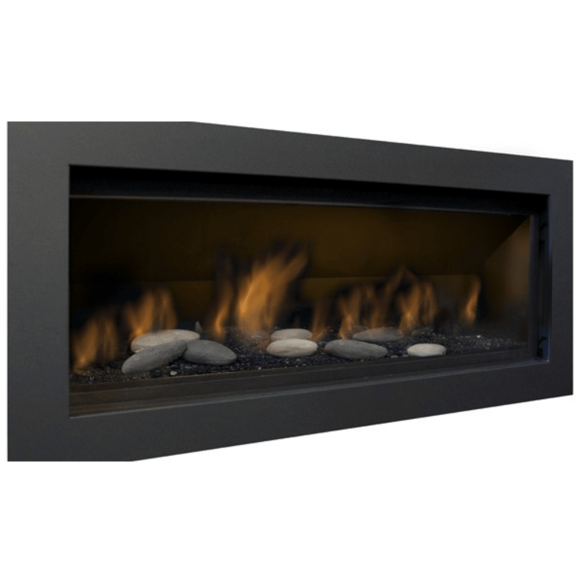 Sierra Flame by Amantii Stanford 55" Direct Vent Linear Propane Gas Fireplace
