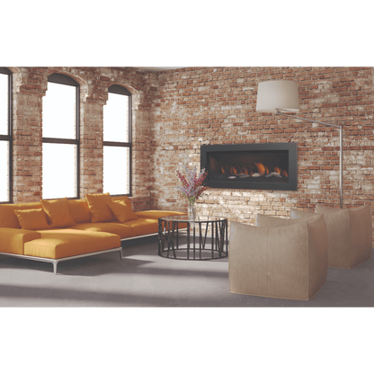 Sierra Flame by Amantii Stanford 55" Direct Vent Linear Propane Gas Fireplace